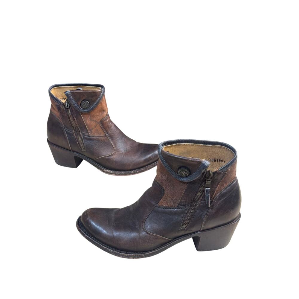 J.B. Dillon leather booties size 8B